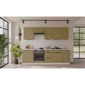 Konyhabútor Cremona WH 260 cm konyhai munkalap nélkül kép