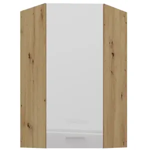 Konyhaszekrény artisan fehér 60x60 GN-108 1F (45°) kép