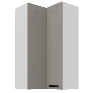 Konyhaszekrény Luna claygrey/fehér 60x60 GN-108 2F (90°) kép