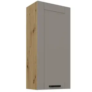 Konyhaszekrény Luna claygrey/artisan 50G-108 1F kép