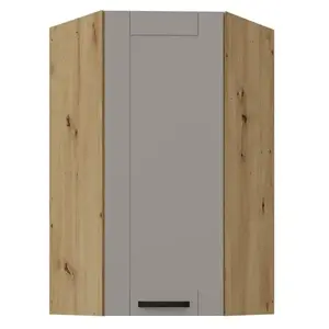 Konyhaszekrény Luna claygrey/artisan 60x60 GN-108 1F (45°) kép