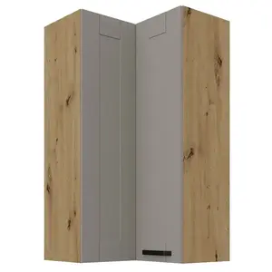 Konyhaszekrény Luna claygrey/artisan 60x60 GN-108 2F (90°) kép