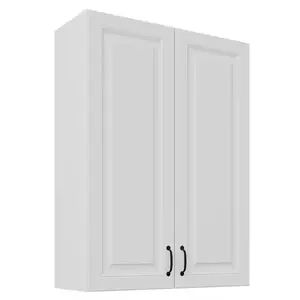Konyhaszekrény Stilo fehér matt/fehér 80G-108 2F kép