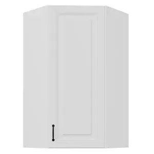 Konyhaszekrény Stilo fehér matt/fehér 60x60 GN-108 1F (45°) kép