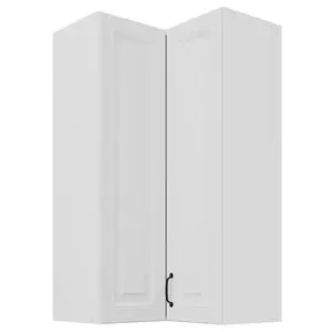 Konyhaszekrény Stilo fehér matt/fehér 60x60 GN-108 2F (90°) kép