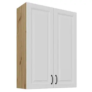 Konyhaszekrény Stilo fehér/artisan 80G-108 2F kép