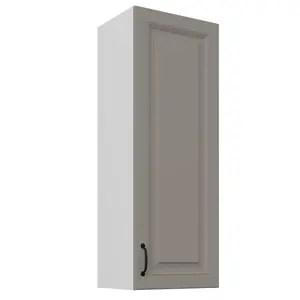 Konyhaszekrény Stilo claygrey/fehér 40G-108 1F kép