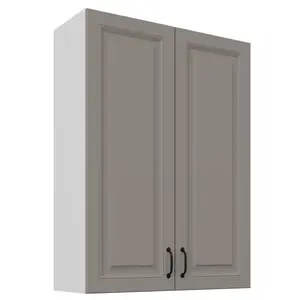 Konyhaszekrény Stilo claygrey/fehér 80G-108 2F kép