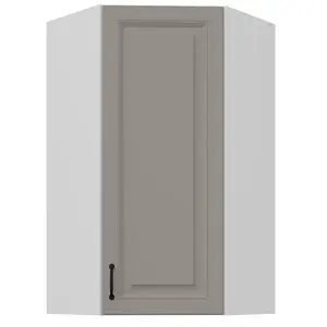 Konyhaszekrény Stilo claygrey/fehér 60x60 GN-108 1F (45°) kép