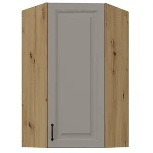 Konyhaszekrény Stilo claygrey/artisan 60x60 GN-108 1F (45°) kép