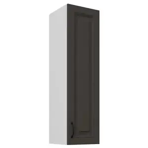 Konyhaszekrény Stilo grafit matt/fehér 30G-108 1F kép