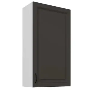 Konyhaszekrény Stilo grafit matt/fehér 60G-108 1F kép
