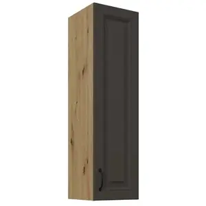 Konyhaszekrény Stilo grafit matt/artisan 30G-108 1F kép