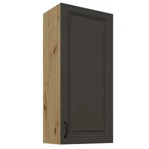 Konyhaszekrény Stilo grafit matt/artisan 50G-108 1F kép