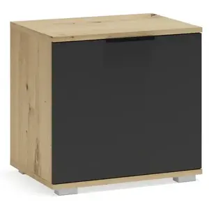 Cipősszekrény Clif ST 50 artisan/antracyt kép
