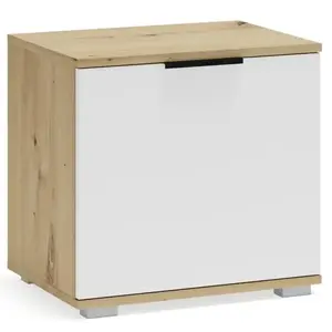 Cipősszekrény Clif ST 50 artisan/fehér kép