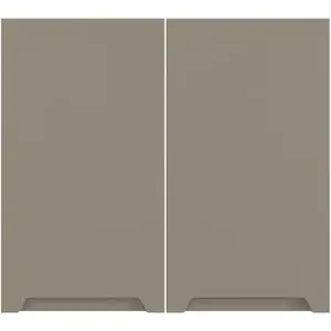 Konyhafront G80(72) Q2 K204 Capuccino Matt Gri kép