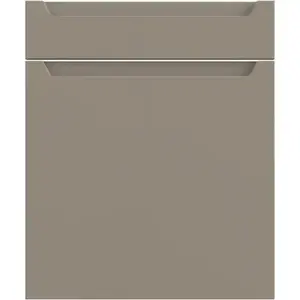 Konyhafront D60s1 P Q2 K204 Capuccino Matt Gri kép