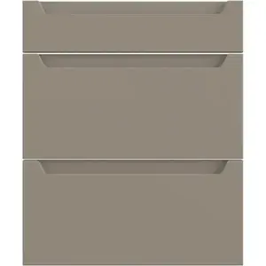 Konyhafront D60s3 Q2 K204 Capuccino Matt Gri kép