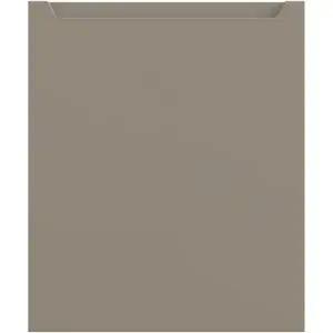 Konyhafront D60z L Q2 K204 Capuccino Matt Gri kép