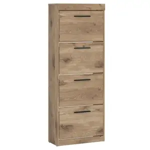 Cipősszekrény Grano GRNGK2 4K tölgy viking/pvc tölgy viking kép