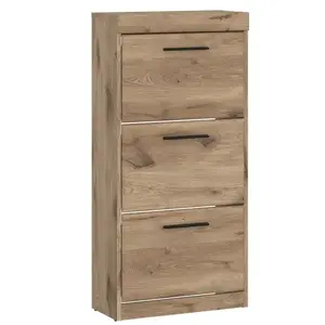 Cipősszekrény Grano GRNGK3 3K tölgy viking/pvc tölgy viking kép