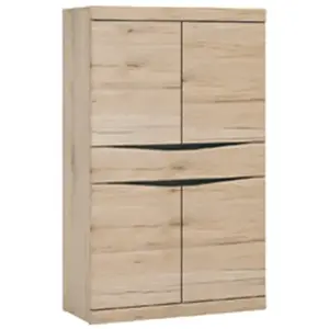 Komód Summer típus 30 4D-1S san remo fényes/arusha/srs mdf kép