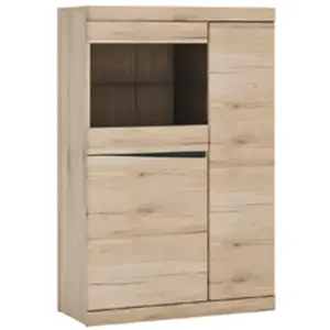 Vitrin Summer típus 32 N 3D san remo fényes/arusha/srs mdf kép