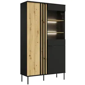 Vitrin 2D Rimini 01 fekete/artisan kép