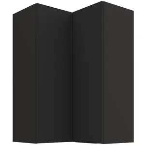 Konyhaszekrény Aria-BL/BL anti fingerprint 60X60 GN-90 2F (90°) kép