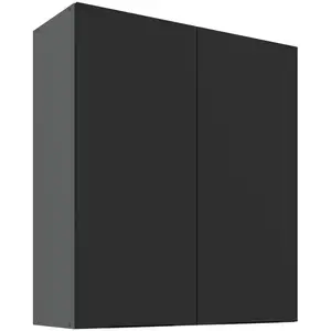Konyhaszekrény Aria-BL/ANT anti fingerprint 80G-90 2F kép