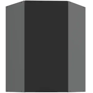 Konyhaszekrény Aria-BL/ANT anti fingerprint 60X60 GN-90 1F (45°) kép
