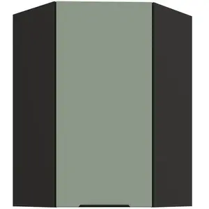 Konyhaszekrény Aria-SA/BL anti fingerprint 60X60 GN-90 1F (45°) kép