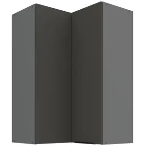 Konyhaszekrény Aria-GR/ANT anti fingerprint 60X60 GN-90 2F (90°) kép