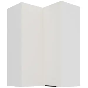 Konyhaszekrény Aria-WH/WH anti fingerprint 60X60 GN-90 2F (90°) kép