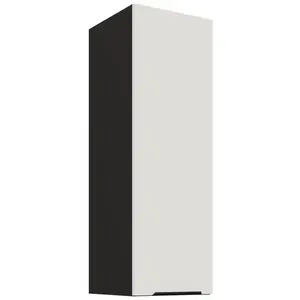 Konyhaszekrény Aria-WH/BL anti fingerprint 30G-90 1F kép