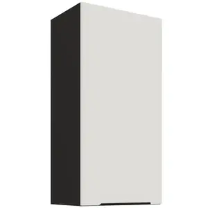 Konyhaszekrény Aria-WH/BL anti fingerprint 45G-90 1F kép