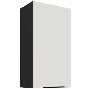 Konyhaszekrény Aria-WH/BL anti fingerprint 50G-90 1F kép