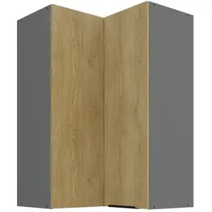 Konyhaszekrény Cremona ANT 60X60 GN-90 2F (90°) kép