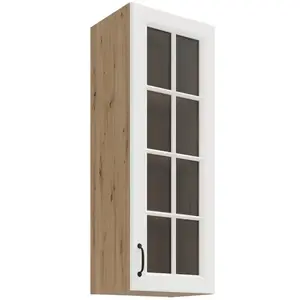 Konyhaszekrény Stilo fehér/artisan 40GS-108 1F kép