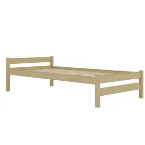 Ágy Aleks 80x160 természetes, nem lakkozott kép