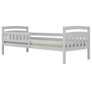 Ágy Tosia standard + korlát 90x200 fehér kép