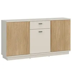 Komód Mosano LUSK101 3D1S tölgy cremona/kasmír kép