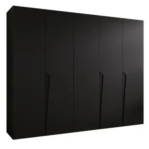 Szekrény Piano 1-250 fekete/fekete kép