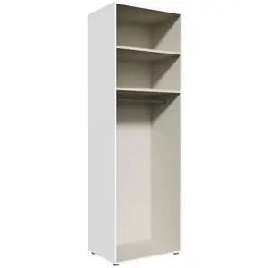 Szekrénytest Moduklix 74, 4x230, 1 fehér kép