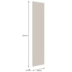 Szekrény eleje Magas Moduklix 226, 9x49, 4 Homok kép