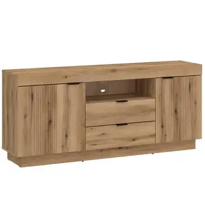 Komód Rtv Delamar 2d2s Tölgy Coast Evoke /PVC Dce kép