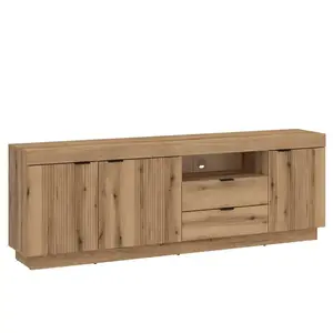 Komód Rtv Delamar 3d2s Tölgy Coast Evoke /PVC Dce kép