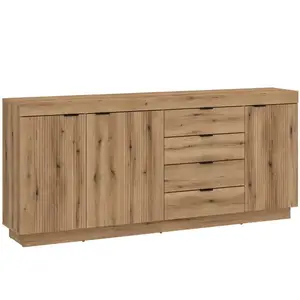 Komód Delamar 3d4s Tölgy Coast Evoke /PVC Dce kép