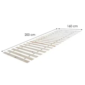 Ágyrács 160x200 21 csík kép